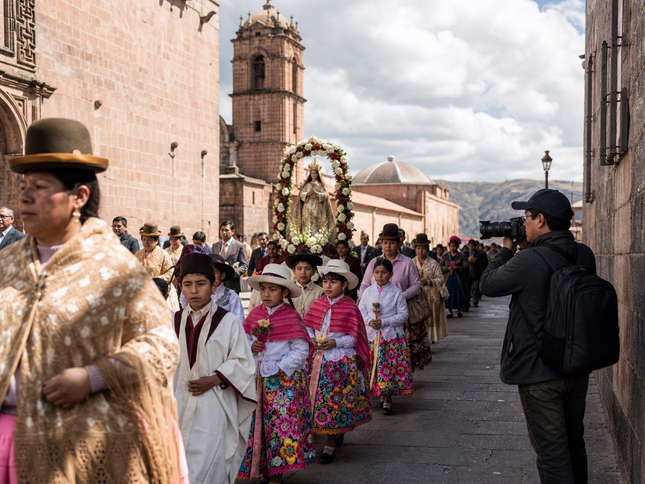 Procesiones y cultura en Puno